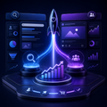 Search and social advertising campaign launch with growth analytics