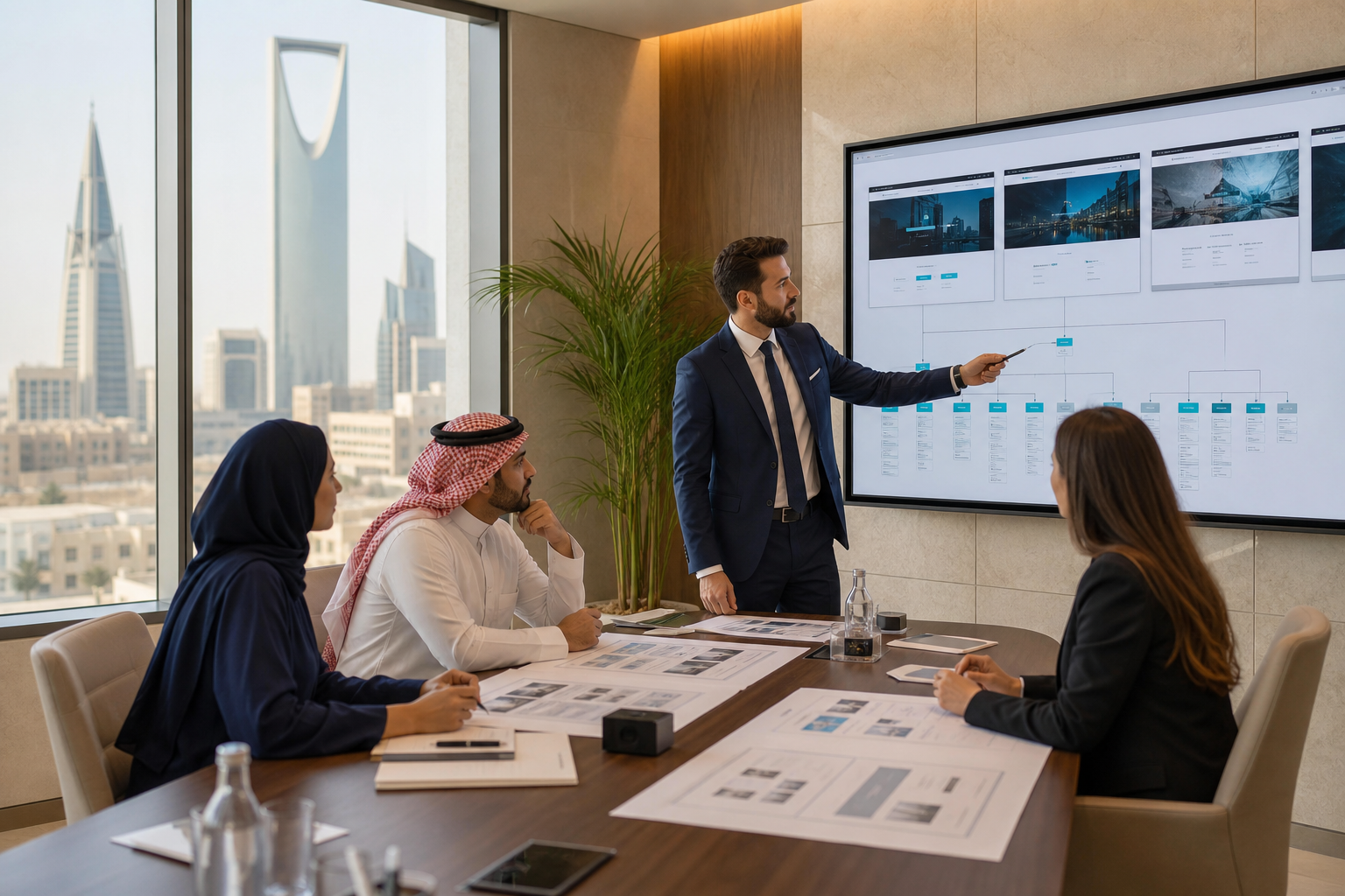 نظام تصميم وتطوير مواقع الشركات والأعمال